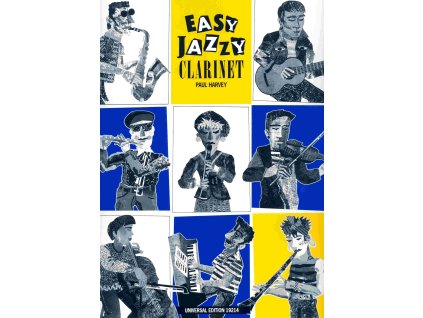 25786 easy jazzy clarinet by paul harvey klarinet a klavir