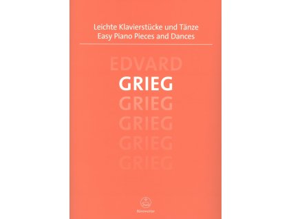 27472 easy piano pieces dances grieg klavir