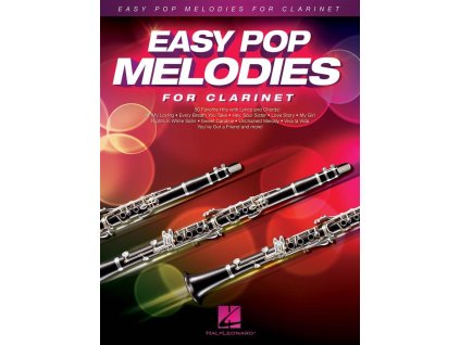 8317 easy pop melodies for clarinet 50 popularnich hitu pro klarinet