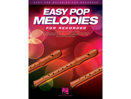 7414 easy pop melodies for recorder 50 popularnich hitu pro zobcovou fletnu