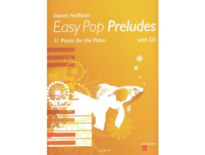 7762 easy pop preludes cd 11 snadnych skladeb pro klavir