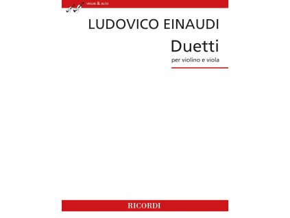 18535 einaudi duetti per violino e viola housle a viola pet duet
