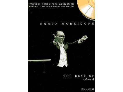 25720 ennio morricone the best of 3 cd solo klavir