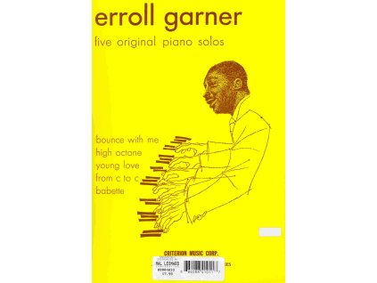 25849 errol garner five original piano solos