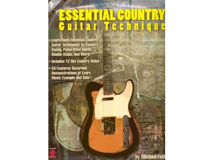 22306 essential country guitar technique cd kytara tabulatura