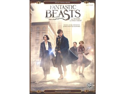 6871 fantastic beasts and where to find them selection for easy piano