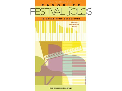 7504 favorite festival solos 10 originalnich a jednoduchych skladeb pro klavir