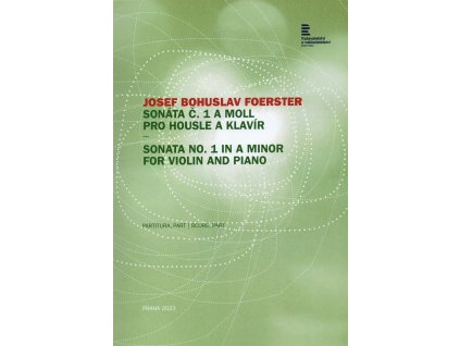 17449 foerster sonata c 1 a moll pro housle a klavir