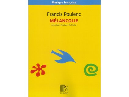 18271 francis poulenc melancolie solo klavir