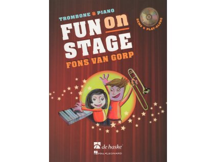 13249 fun on stage cd snadne a zabavne skladby pro pozoun trombon a klavir