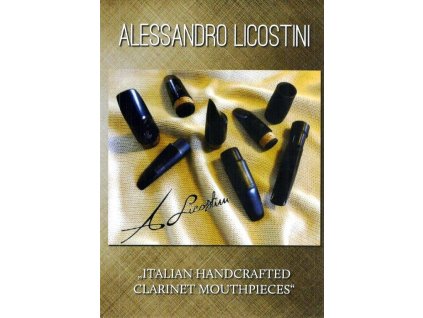 Alessandro Licostini hubička pre B klarinet