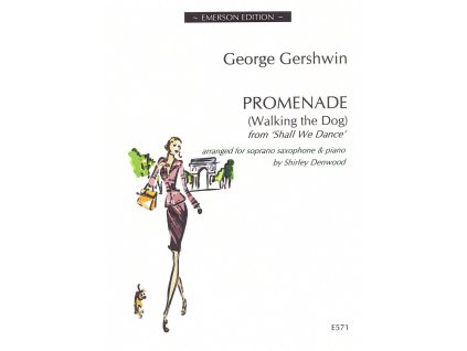 7228 gershwin promenade walking the dog sopranovy saxofon a klavir