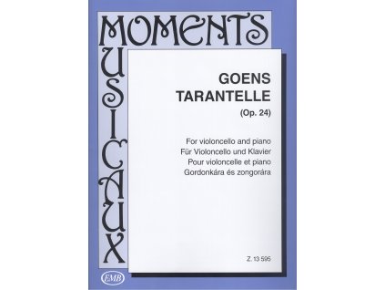 11737 goens tarantelle op 24 violoncello a klavir