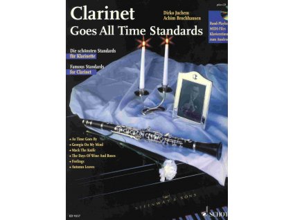 21358 goes all time standards cd klarinet