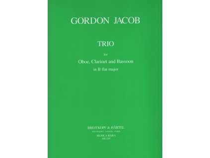 17293 gordon trio in bb major hoboj klarinet a fagot