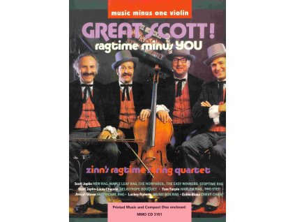 25837 great scott ragtime string quartet cd housle