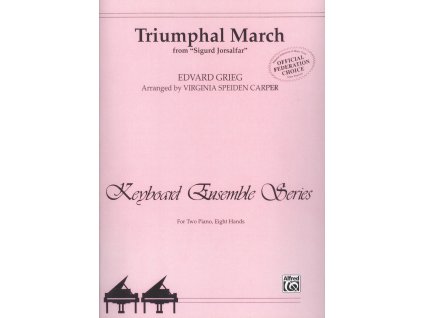 18769 grieg triumphal march 2 klaviry 8 rukou