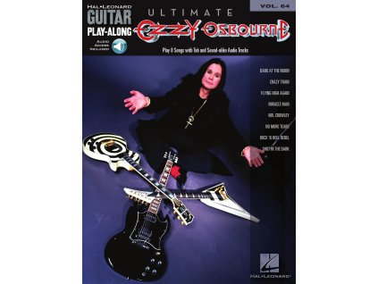 25147 guitar play along 64 ozzy osbourne cd vocal guitar tab