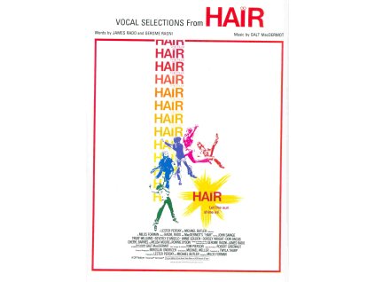 23368 hair vocal selection from movie klavir zpev kytara