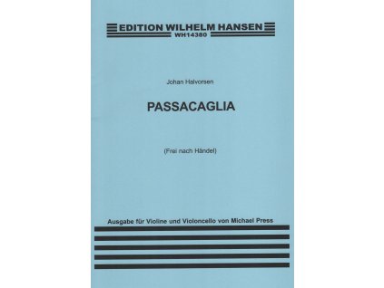 17530 halvorsen handel passacaglia housle a violoncello