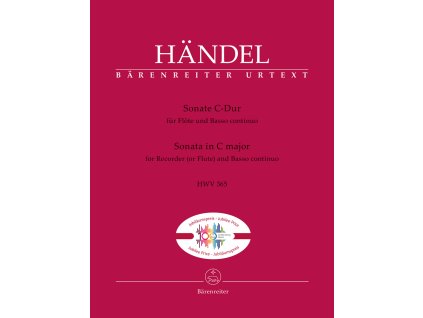 17845 handel sonata c dur hwv 365 zobcova fletna pricna fletna a basso continuo