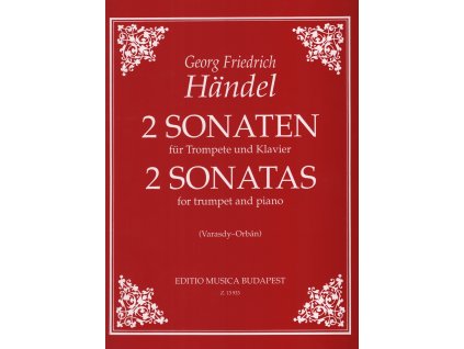 15115 handel two sonatas trumpeta a klavir