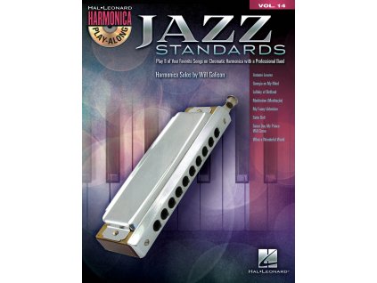 2872 harmonica play along 14 jazz standards cd