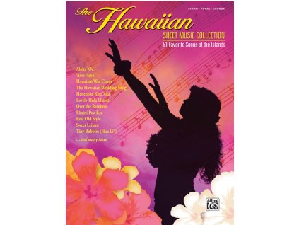 25285 hawaiian the sheet music collection klavir zpev kytara