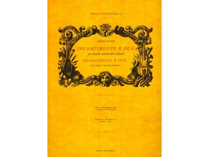 18340 haydn divertimento b dur housle violoncello a klavir