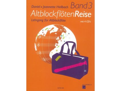 17692 hellbach altblockflotenreise 3 4x cd skola hry na altovou zobcovou fletnu