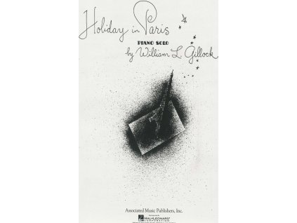 26656 holiday in paris by william gillock solo klavir
