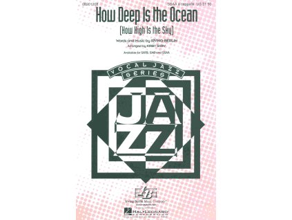 29833 how deep is the ocean ssaa a cappella