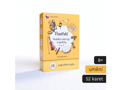 15679 hraci karty postreh hudebni nastroje a symboly