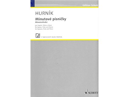 30433 hurnik minutove pisnicky pro zpev sopran fletnu a klavir