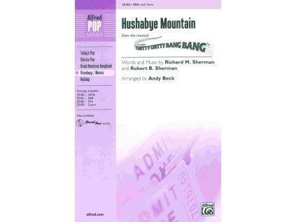 29845 hushabye mountain chitty chitty bang bang ssa piano