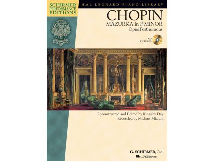 30292 chopin mazurka in f minor opus posthumous op 68 no 4 cd solo klavir