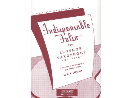 20104 indispensable folio tenor saxofon a klavir