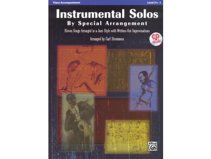 4180 instrumental solos by jazz style arrangement cd klavirni doprovod