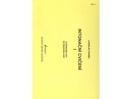 27640 intonacni cviceni 1 diatonika dur moll ladislav daniel