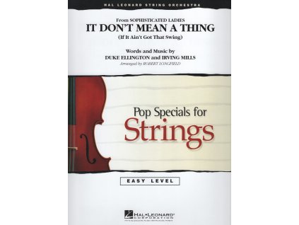 13459 it don t mean a thing pop specials for strings easy level partitura party