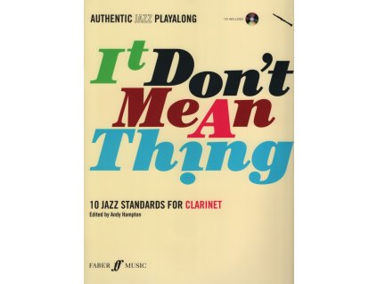 12955 it don apos t mean a thing cd klarinet 10 jazzovych standardu
