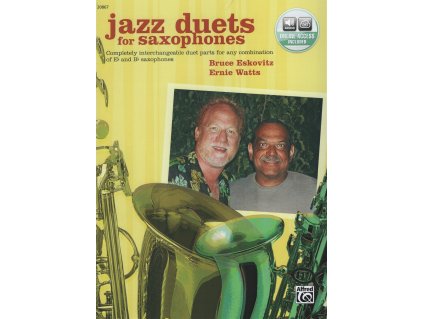 475 jazz duets for saxophones audio online alto tenor saxofon