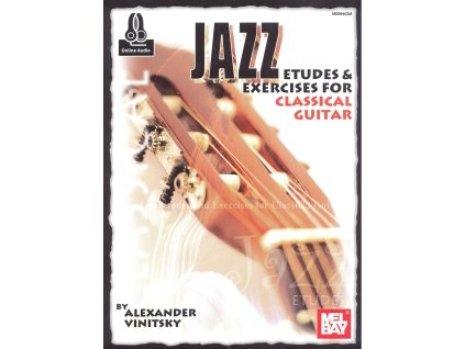 22414 jazz etudes exercises for classical guitar audio online klasicka kytara