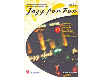 31081 jazz for fun tenorovy saxofon a klavirni doprovod