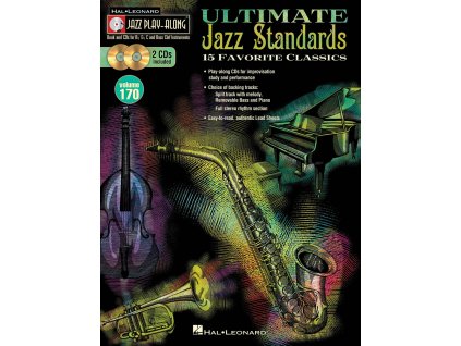 7423 jazz play along 170 ultimate jazz standards 2x cd