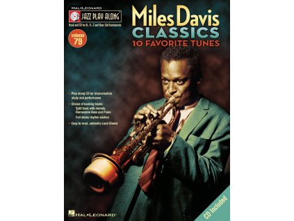 21208 jazz play along 79 miles davis classics cd