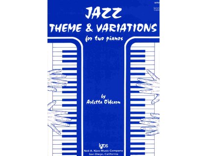 27802 jazz theme variations for two pianos 2 pianos 4 hands