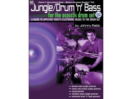 26725 jungle drum apos n apos bass for the acoustic drum set 2x cd