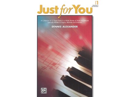3796 just for you 1 sedmnact uplne jednoduchych klavirnich skladbicek