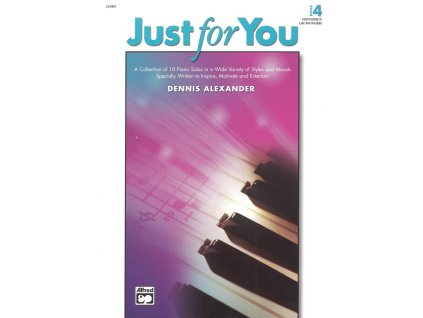 3622 just for you 4 deset klavirnich skladeb pro stredne pokrocile klaviristy
